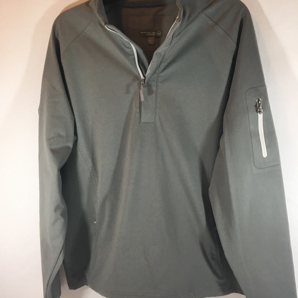 Peter Millar Gray Lightweight Jacket